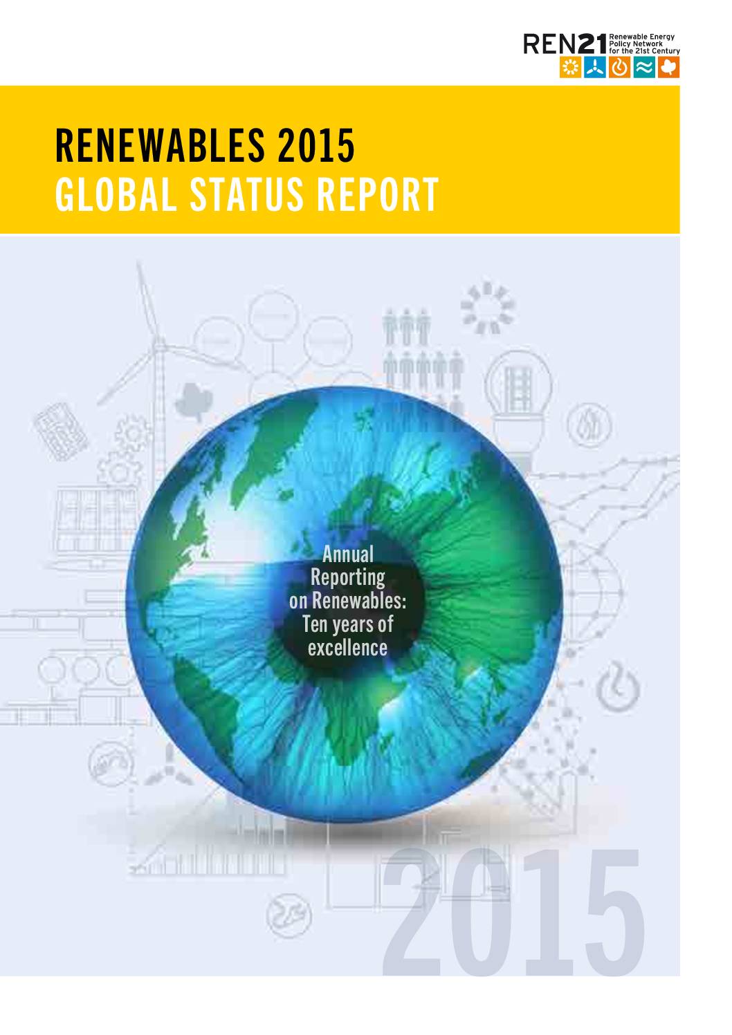 Renewables 2015 – Global Status Report