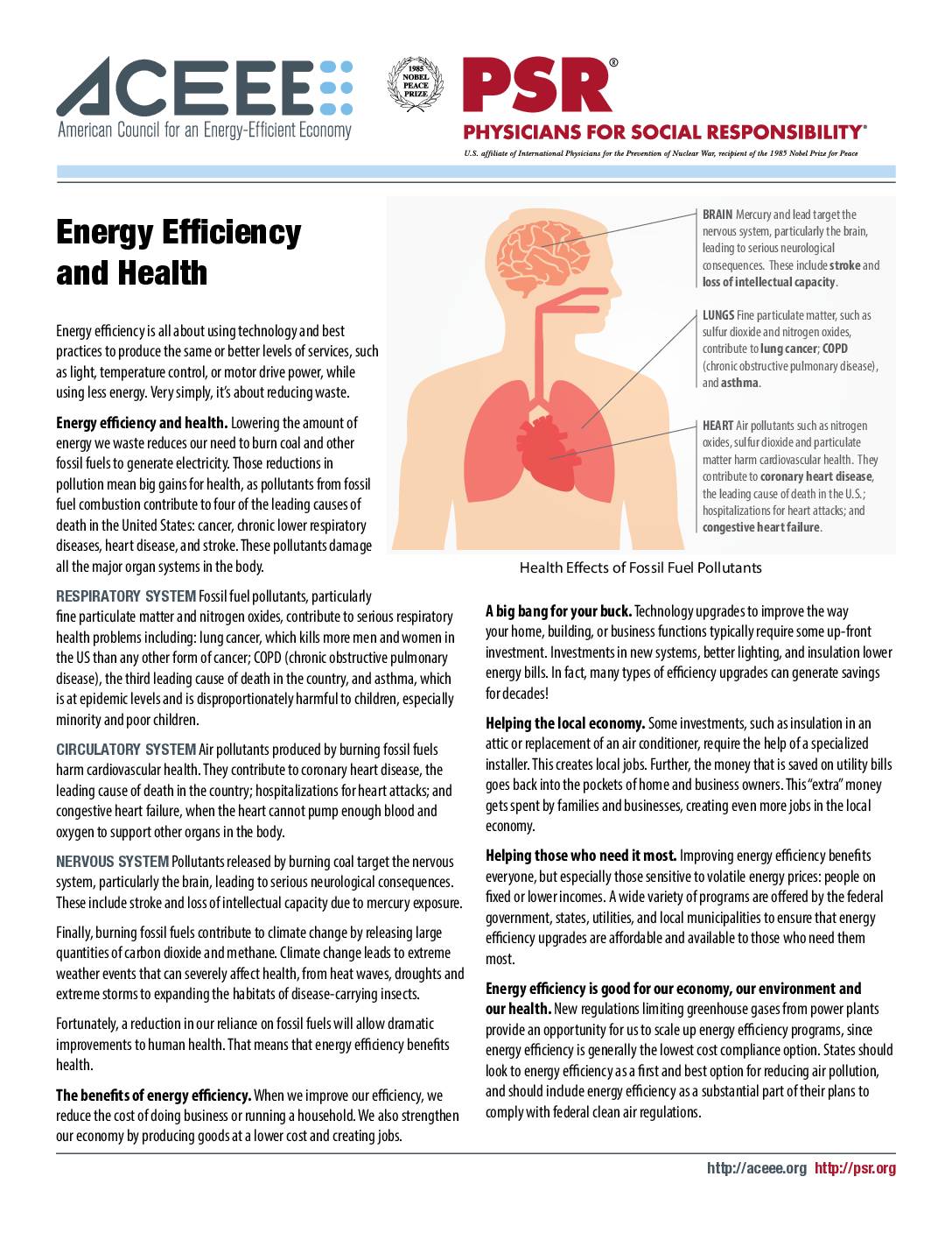Energy Efficiency and Health