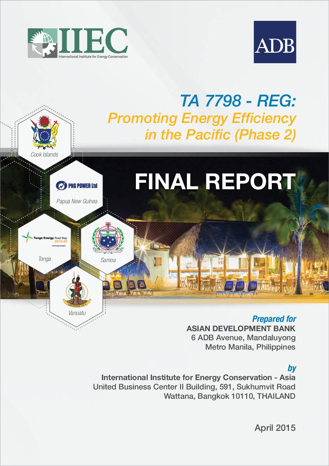 Promoting Energy Efficiency in the Pacific (Phase 2) Final Report