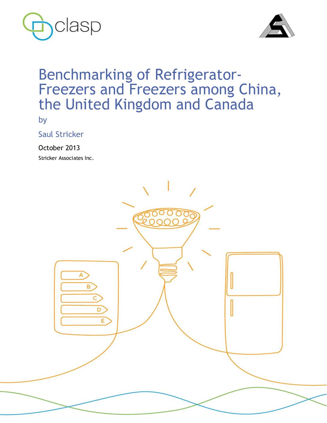 Benchmarking of Refrigerator-Freezers and Freezers among China, the United Kingdom and Canada