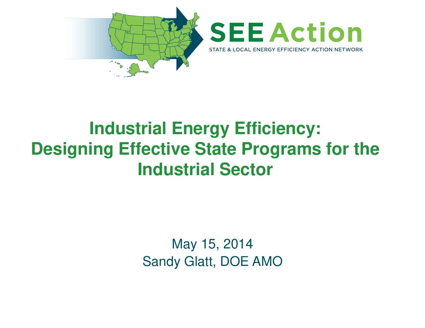 Leveraging ratepayer programs to cut industrial energy use: webinar materials
