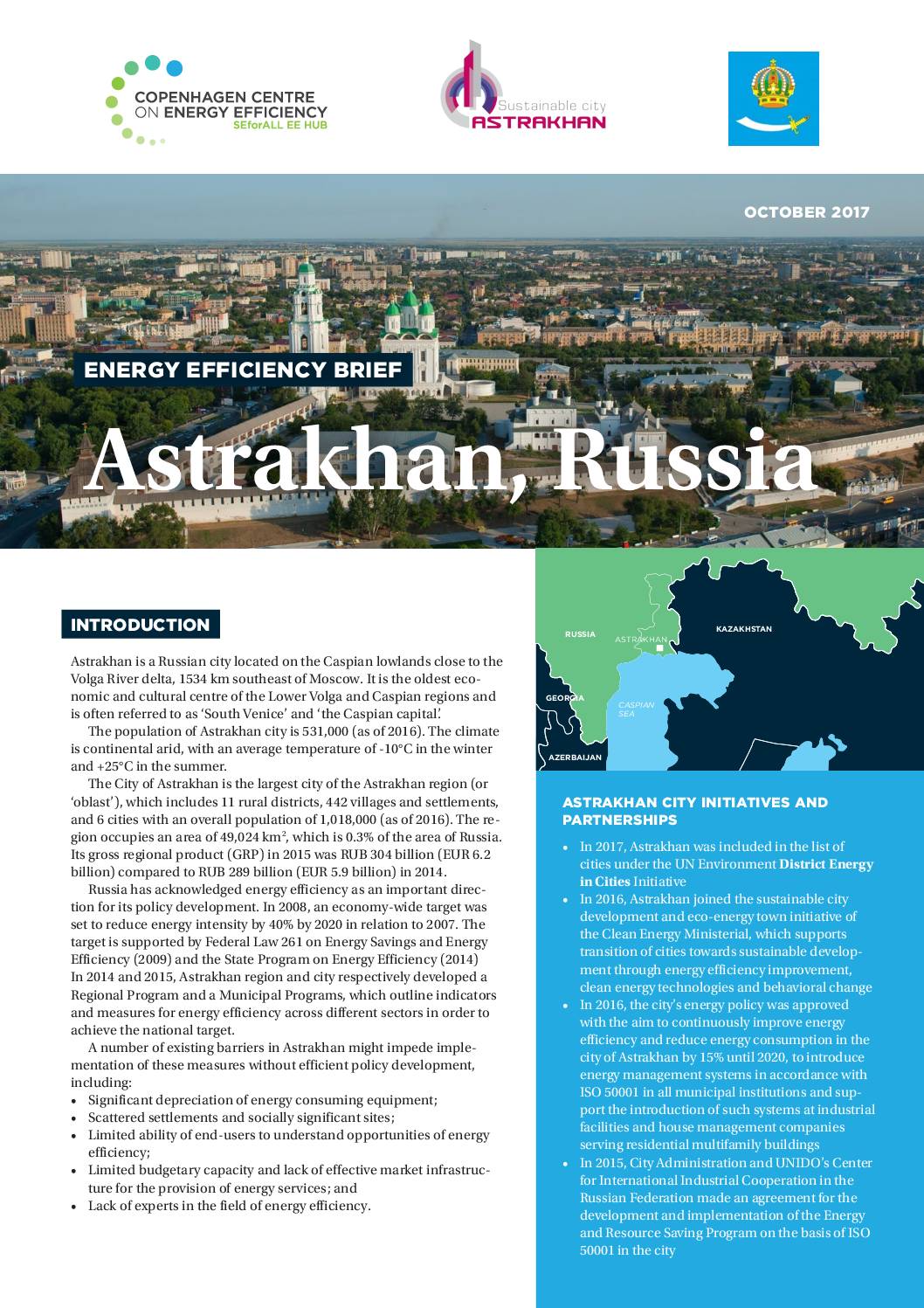 Energy Efficiency Brief, Astrakhan-Russia
