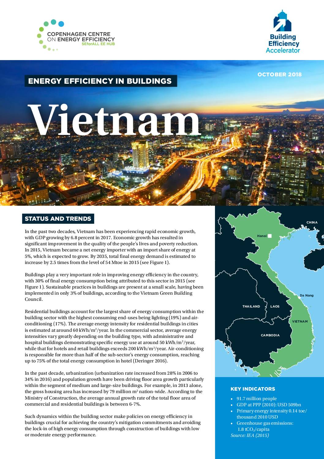 Energy Efficiency in Buildings: Vietnam