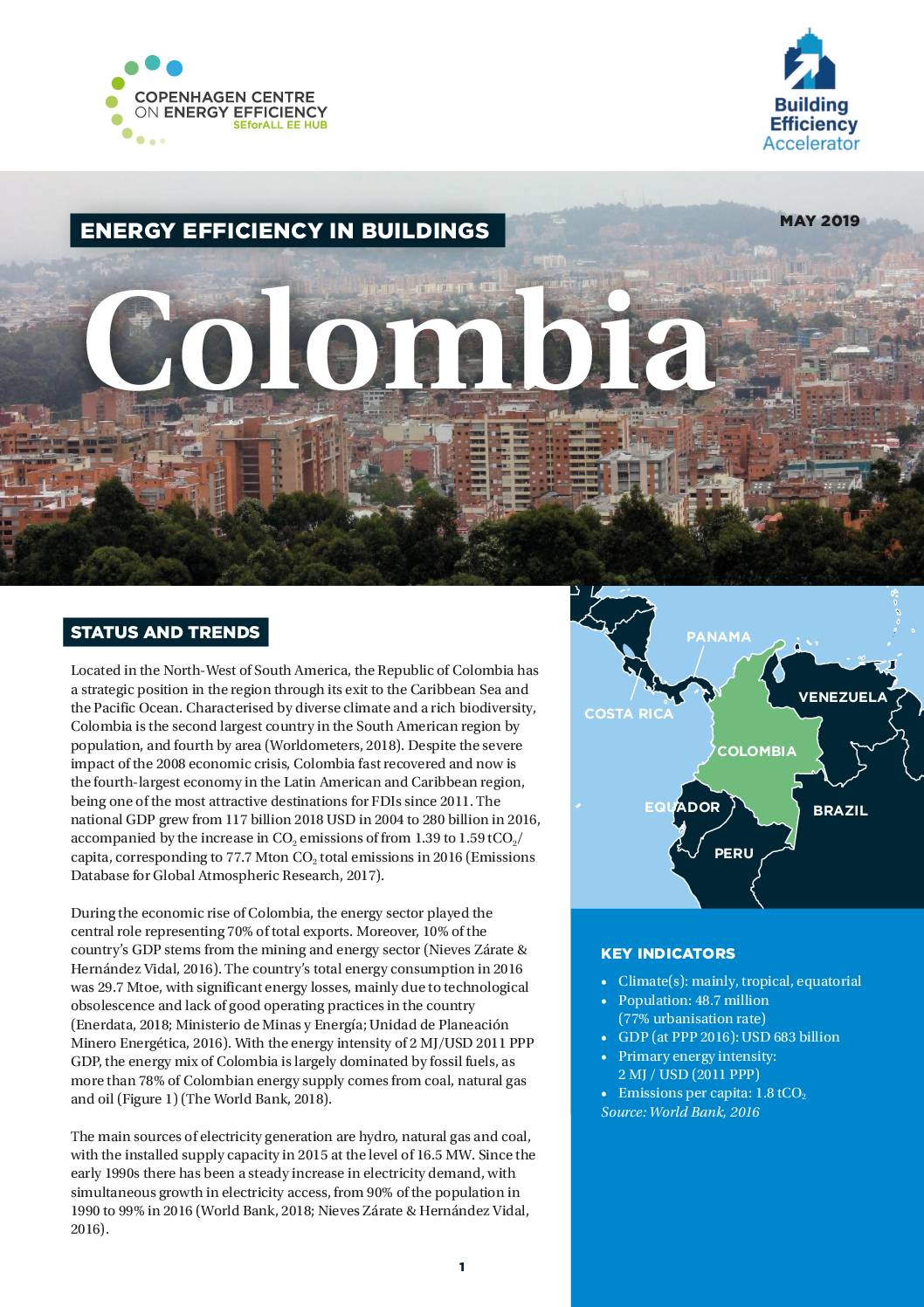 Energy Efficiency in Buildings: Colombia