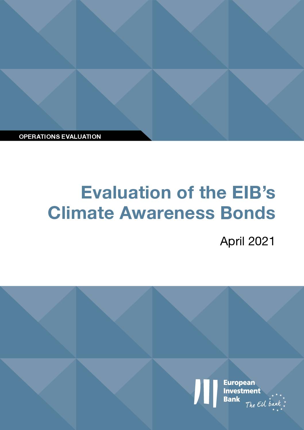 Evaluation of the EIB’s Climate Awareness Bonds
