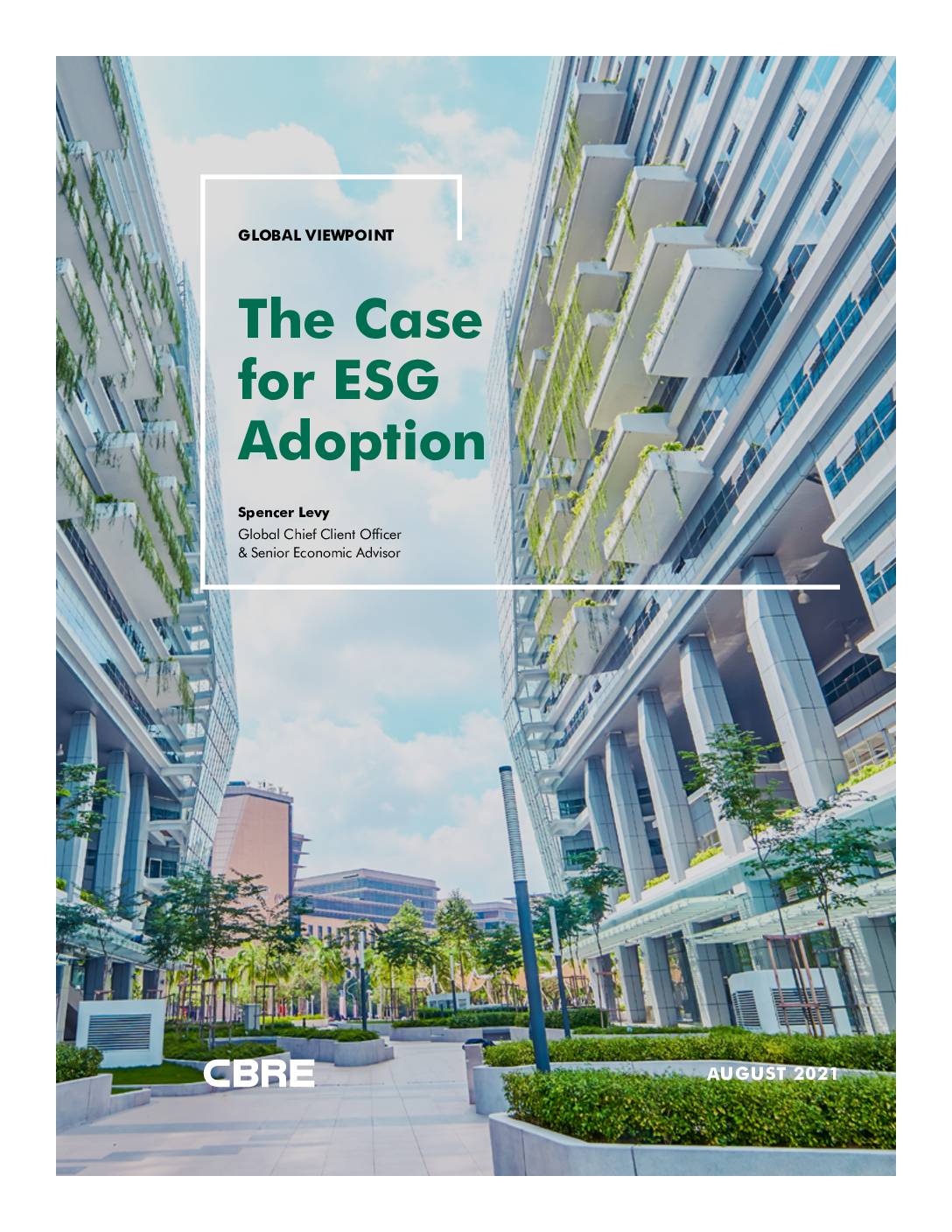 Global Viewpoint: The Case for ESG Adoption