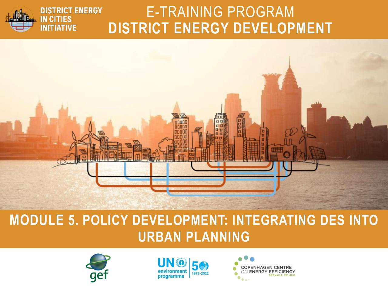 Module 5 – Policy development: Integrating DES into urban planning