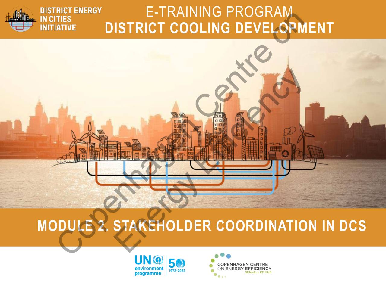 Module 2 – Stakeholder coordination in District Cooling Systems